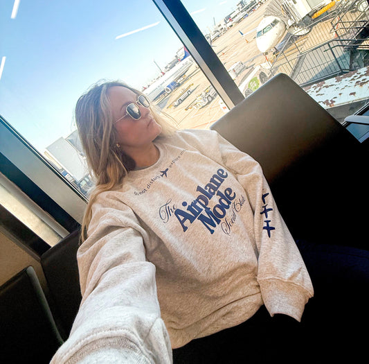 Airplane mode crewneck
