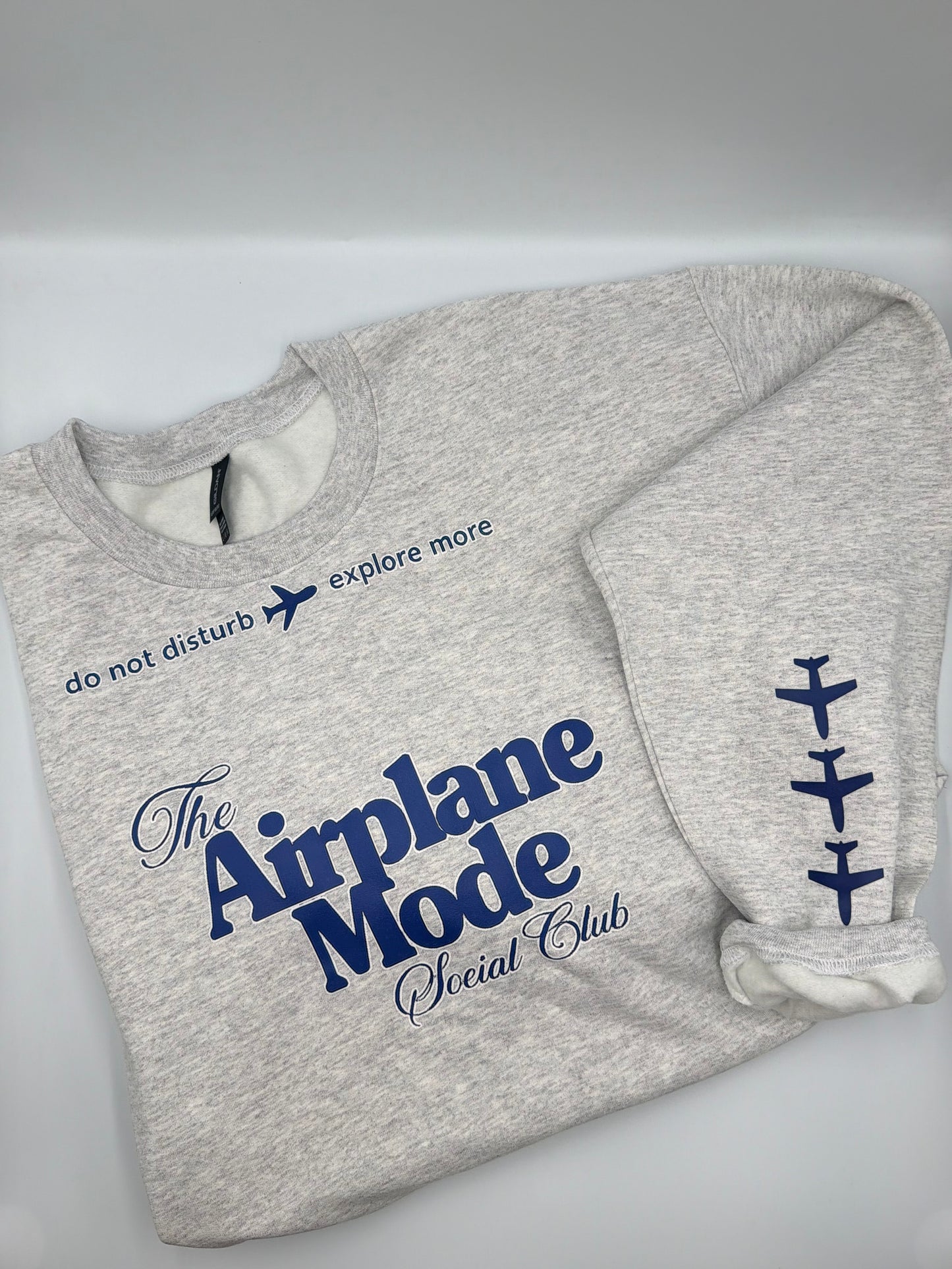 Airplane mode crewneck